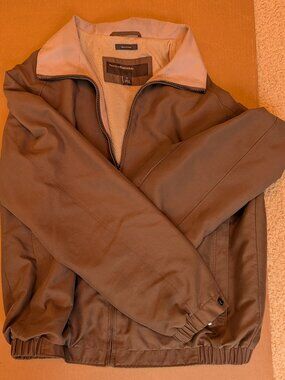 Perry Ellis Men's Portfolio Microfiber Light Jacket, Size M